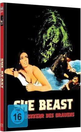 She Beast - Die Rückkehr des Grauens (1966) (Cover D, Édition Limitée, Mediabook, Blu-ray + DVD)