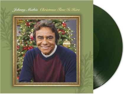 Johnny Mathis - Christmas Time Is Here (2023 Reissue, Real Gone Music, Green Vinyl, LP)