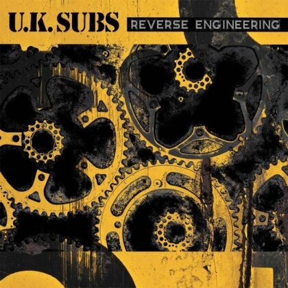 UK Subs - Reverse Engineering (2023 Reissue, Cleopatra, Yellow/Black Splatter Vinyl, LP)