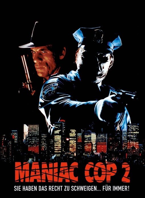 Maniac Cop 2 (1990) Cover A, Édition Limitée, Mediabook, 4K Ultra HD + Blu-ray + DVD