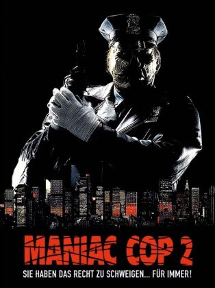 Maniac Cop 2 (1990) (Cover B, Édition Limitée, Mediabook, 4K Ultra HD + Blu-ray + DVD)