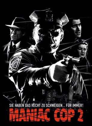 Maniac Cop 2 (1990) (Cover C, Édition Limitée, Mediabook, 4K Ultra HD + Blu-ray + DVD)