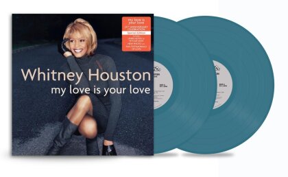 Whitney Houston - My Love Is Your Love (Sony Legacy, 2023 Reissue, Teal Blue Vinyl, 2 LP)