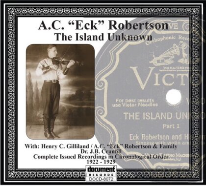 A.C.(Eck) Robertson - Island Unknown