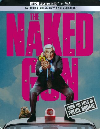 The Naked Gun - From the Files of Police Squad! (1988) (Édition 35ème Anniversaire, Édition Limitée, Steelbook, 4K Ultra HD + Blu-ray)