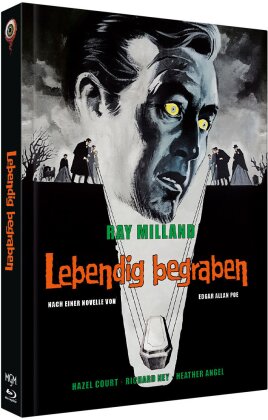 Lebendig begraben (1962) (Cover A, Limited Collector's Edition, Mediabook, Blu-ray + DVD)