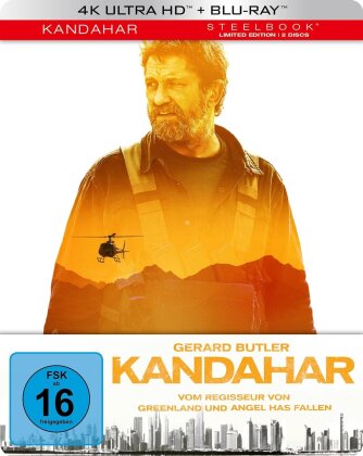 Kandahar (2023) (Limited Edition, Steelbook, 4K Ultra HD + Blu-ray)