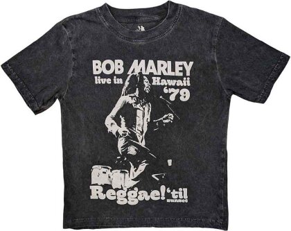 Bob Marley Kids T-Shirt - Hawaii Snow Wash (Wash Collection)