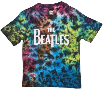 The Beatles Kids T-Shirt - Drop T Logo (Wash Collection)