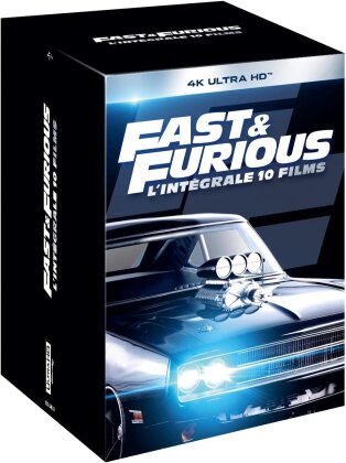 Fast & Furious 1-10 - L'intégrale 10 Films (10 4K Ultra HDs + Blu-ray)