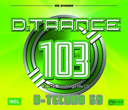 D.Trance 103 (Incl. D-Techno 59) (4 CDs)