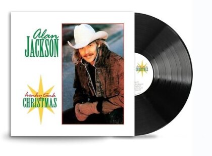 Alan Jackson - Honky Tonk Christmas (2023 Reissue, Sony, LP)