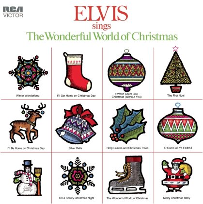 Elvis Presley - Sings The Wonderful World Of Christmas (2023 Reissue, Sony, LP)