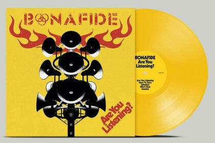 Bonafide - Are You Listening? (Limited Edition, Yellow Vinyl, LP)