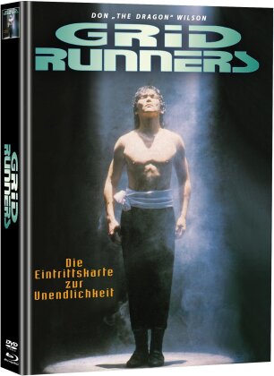 Grid Runners (1995) (Cover A, Edizione Limitata, Mediabook, Blu-ray + DVD)