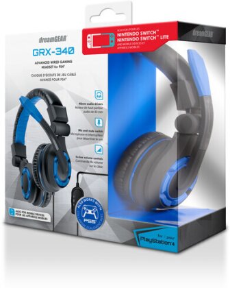Dreamgear Grx-340 Advanced Wired Gaming Headset