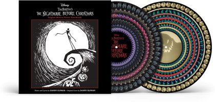 Danny Elfman - Nightmare Before Christmas - OST (2023 Reissue, Walt Disney Records, Picture Disc, 2 LPs)