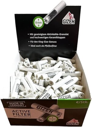 GIZEH Active Filter 8mm 200pcs