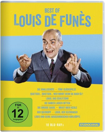 Best of Louis de Funès (10 Blu-rays)