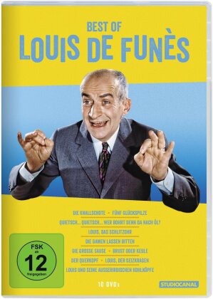 Best of Louis de Funès (10 DVDs)