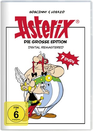 Asterix - Die grosse Edition (Remastered, 7 DVDs)