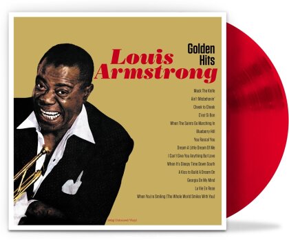 Louis Armstrong - Golden Hits (2023 Reissue, Not Now UK, Red Vinyl, LP)