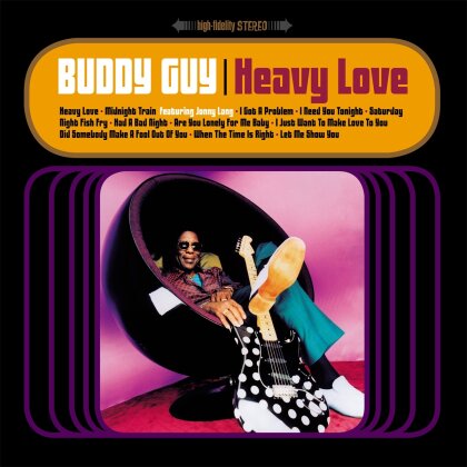 Buddy Guy - Heavy Love (2023 Reissue, Music On Vinyl, Limited To 1500 Copies, Edizione 25° Anniversario, Pink/Purple Vinyl, 2 LP)