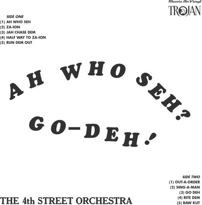 4Th Street Orchestra - Ah Who Seh? Go-Deh! (2023 Reissue, Music On Vinyl, limited to 750 copies, Orange Vinyl, LP)