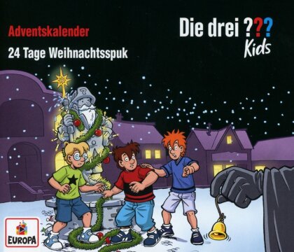 Die Drei ??? Kids - Adventskalender - 24 Tage Weihnachtsspuk (3 CD)
