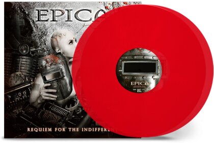 Epica - Requiem For The Indifferent (2023 Reissue, Nuclear Blast, Transparent Red Vinyl, 2 LPs)