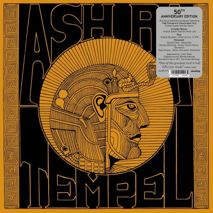 Ash Ra Tempel - --- (2023 Reissue, 50th Anniversary Edition, Limited Edition, Transparent Vinyl, LP)