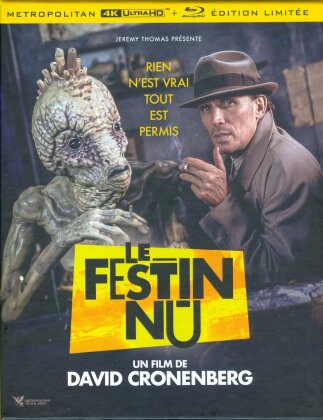 Le festin nu (1991) (Étui, Digipack, Édition Limitée, 4K Ultra HD + Blu-ray)