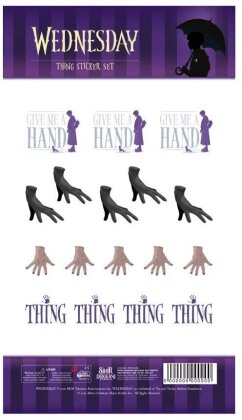 Wednesday: Thing - Stickers