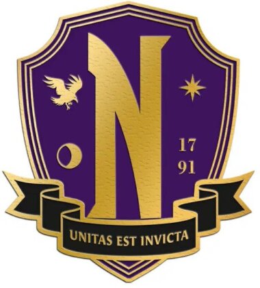 Netflix - Mercredi - Pin's - Nevermore