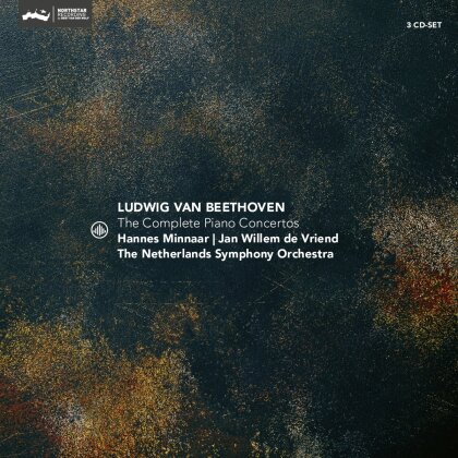 Hannes Minnaar, Jan Willem de Vriend, The Netherlands Symphony Orchestra & Ludwig van Beethoven (1770-1827) - The Complete Piano Concertos (3 CDs)