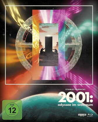2001: Odyssee im Weltraum (1968) (Digipack, The Film Vault, Limited Collector's Edition, 4K Ultra HD + Blu-ray)