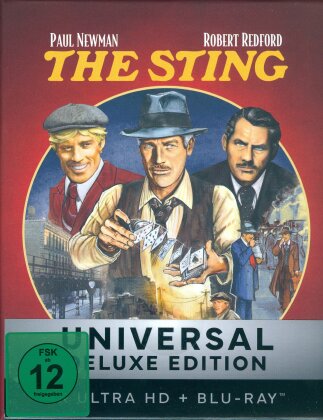 The Sting (1973) (Universal Deluxe Edition, Custodia, Edizione Limitata, 4K Ultra HD + Blu-ray)