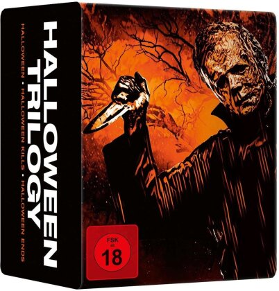 Halloween Trilogy - Halloween (2018) / Halloween Kills (2021) / Halloween Ends (2022) (Limited Edition, Steelbook, 3 4K Ultra HDs)