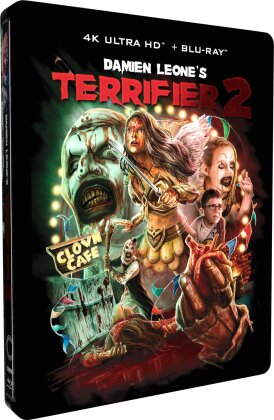 Terrifier 2 (2022) (Limited Edition, Steelbook, 4K Ultra HD + Blu-ray)
