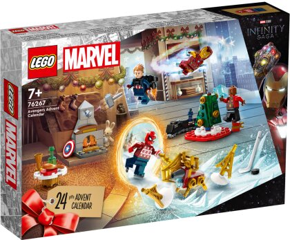 Adventskalender Lego Marvel - Avengers 2023, 243 Teile,