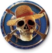 One Piece - One Piece Live Action (Straw Hat Logo Icon) Badge