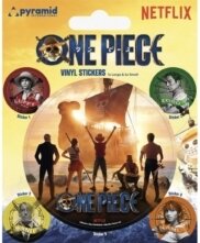 One Piece - One Piece Live Action (Straw Hat Crew) Vinyl Sticker Set (1 Large 4 Small)