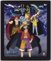 One Piece - One Piece (Land Of Wano) 10x8 3D Framed Lenticular Poster