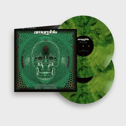 Amorphis - Queen Of Time (Live At Tavastia 2021) (Gatefold, Green/Black Vinyl, 2 LP)