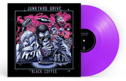 Junkyard Drive - Black Coffee (2023 Reissue, Mighty Music, Violet Vinyl, LP)