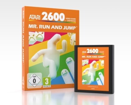 Mr Run and Jump - (Atari 2600 Cartridge)