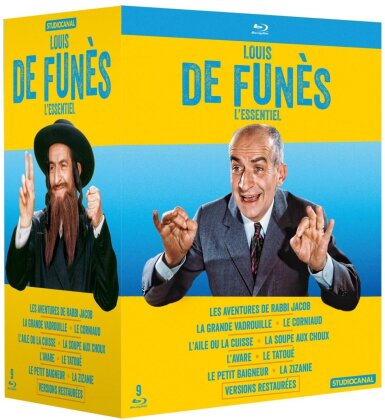 Louis de Funès - L'Essentiel (9 Blu-ray)
