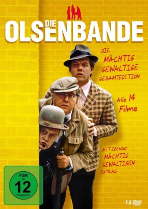 Die (mächtig gewaltige) Olsenbande (Edizione completa, 15 DVD)