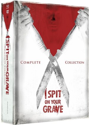 I Spit On Your Grave - Complete Collection (Cover Weiss, Wattiert, Édition Limitée, Mediabook, Uncut, 6 Blu-ray + 6 DVD)