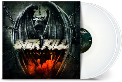Overkill - Ironbound (2023 Reissue, Nuclear Blast, Limited Edition, White Vinyl, 2 LPs)